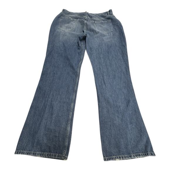Frame Denim Size 29 Le Jane Designer Straight Leg Denim Jeans Casual Relax - Picture 12 of 12